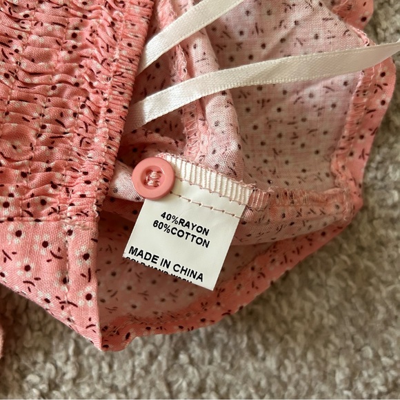 ⭐️ NWOT Pink Princess Polly Laura Top ⭐️ - Picture 5 of 7